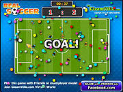 Флеш игра онлайн Реальный футбол